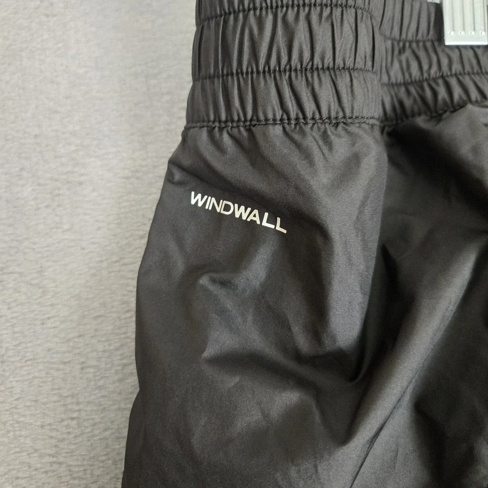 The North Face Hydrenaline Pants 2000 Mems 2XL Black Windwall Drawstring Tapered